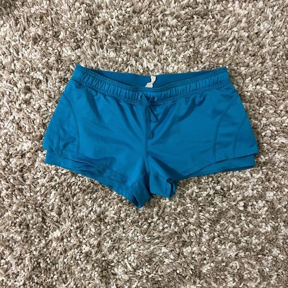 CAMPUS CREW Blue Gym Short - size Small - Picture 2 of 2
